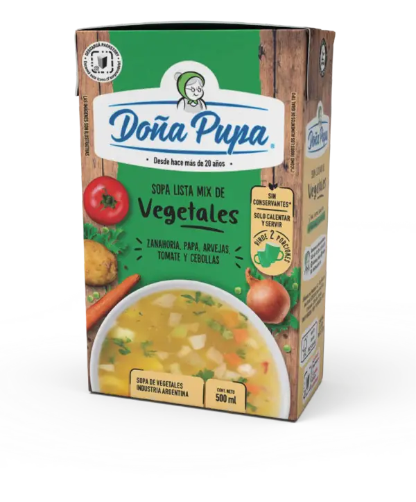 Sopa Mix de vegetales